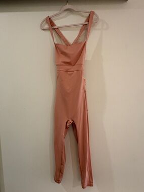 Free People Pink Jumpsuit